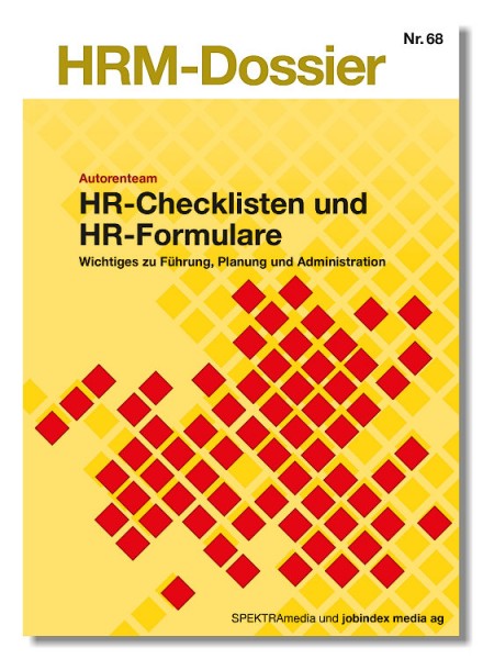 Nr. 68: HR-Checklisten und HR-Formulare